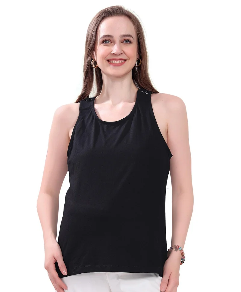 TUMMY Maternity Nursing Tank Top for women - Pack of 2