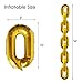 JOLLYSTYLE 32PCS 16 inch Foil Chain Balloons Jumbo Chain Balloons 80s 90s Party Decoration Retro Hip Hop BirthdayGraduation Party Decorations Foil Balloons - Image 2