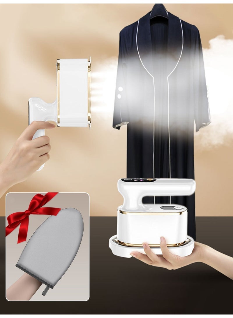 BESTIS Garment Steamer Iron,High-Power Handheld Garment Steamer Clothes Steamer Portable Steam Iron 20s Fast Heat-up Ironing Wrinkle Remover -1200W 200ML - Image 2