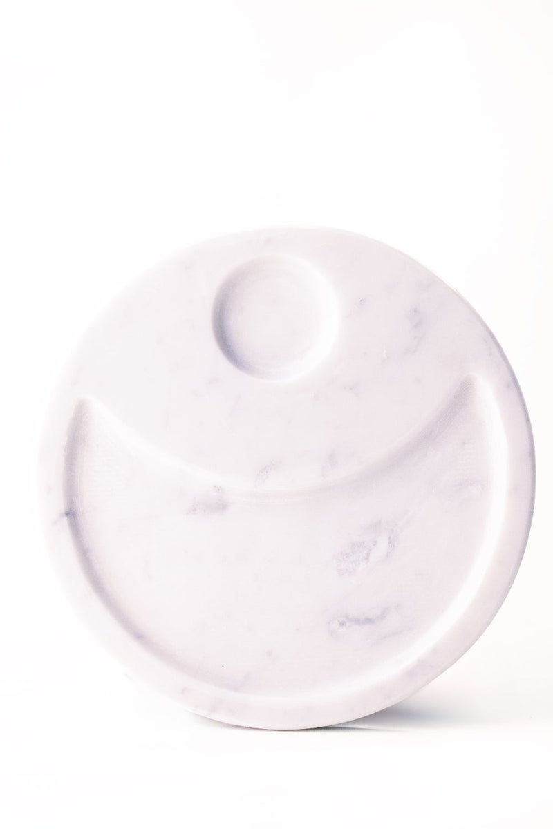 Carina Marble Crescent Tray - Image 1