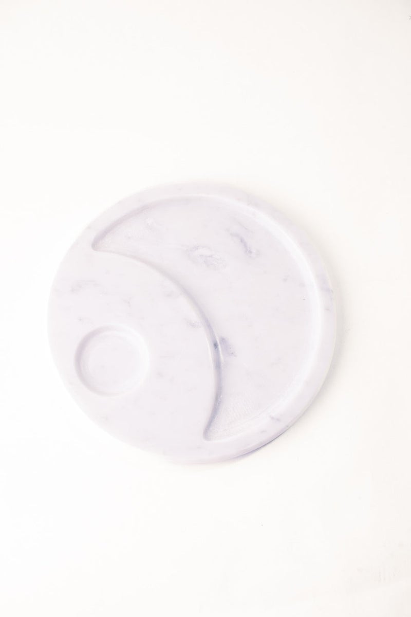 Carina Marble Crescent Tray - Image 2