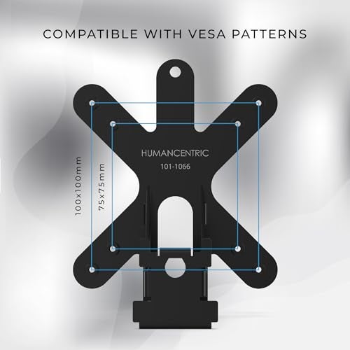 HumanCentric VESA Mount Compatible with Acer Monitors SA241Y bi, SA271 bi, SB241Y Abi, SB271 bi, RL242YE, R242Y Ayi and R270 SMIPX and Viewsonic VX2776-smhd-2 and VX2476-smhd-2 - Image 3