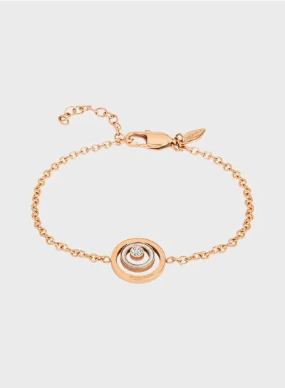 بوليس Stylish Crystal Pearl Bracelet
