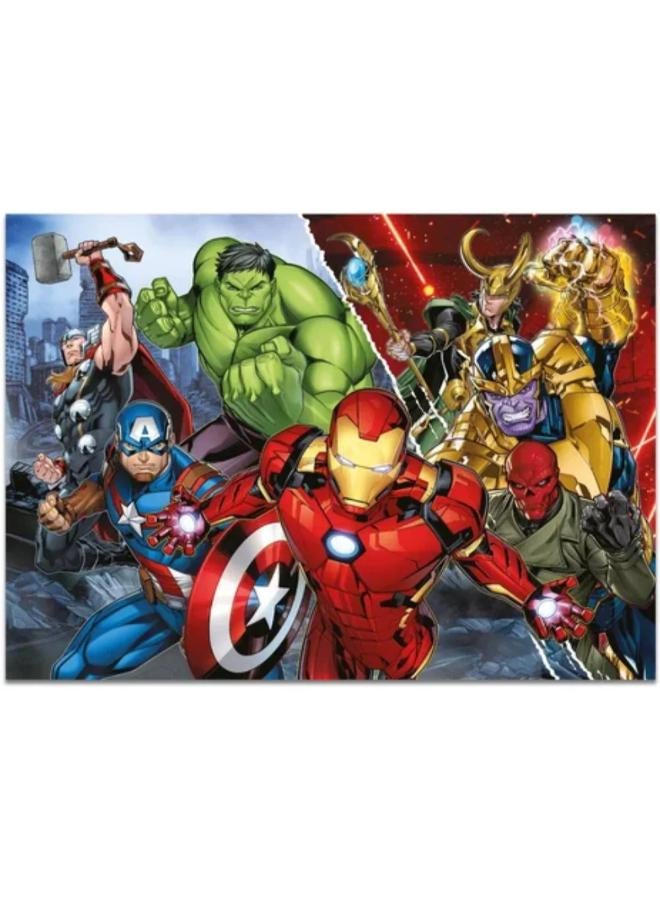 Lisciani Avengers Double-Face Maxi Floor Puzzle - 108 Pieces - Image 2