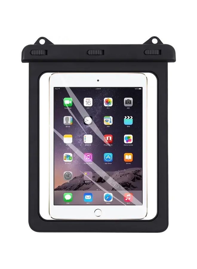حقيبة مقاومة للماء للجهاز اللوحي بحجم 11 بوصة، مقاومة للماء، قابلة للاستخدام مع iPad Pro 2022 - اللون الأسود - Image 1