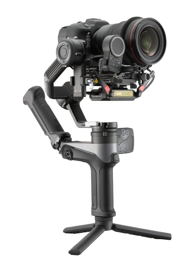 زيون - مجموعة Zhiyun-Tech WEEBILL 2 Pro مع جهاز إرسال ومؤازرة وقبضة حبال وحقيبة قماشية - Image 1