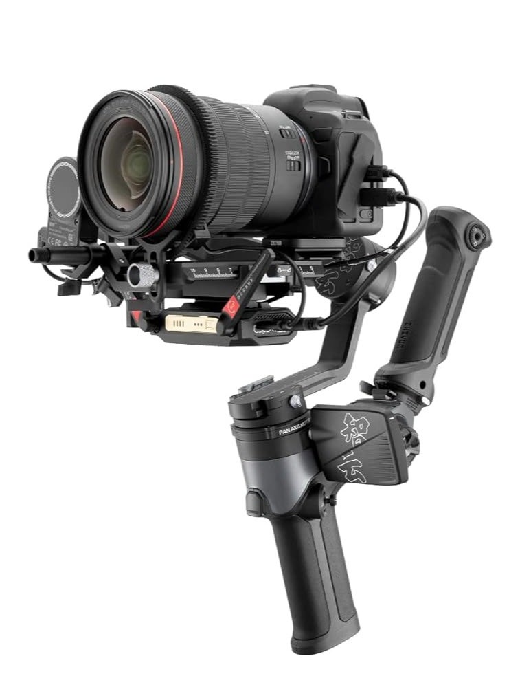 زيون - مجموعة Zhiyun-Tech WEEBILL 2 Pro مع جهاز إرسال ومؤازرة وقبضة حبال وحقيبة قماشية - Image 1