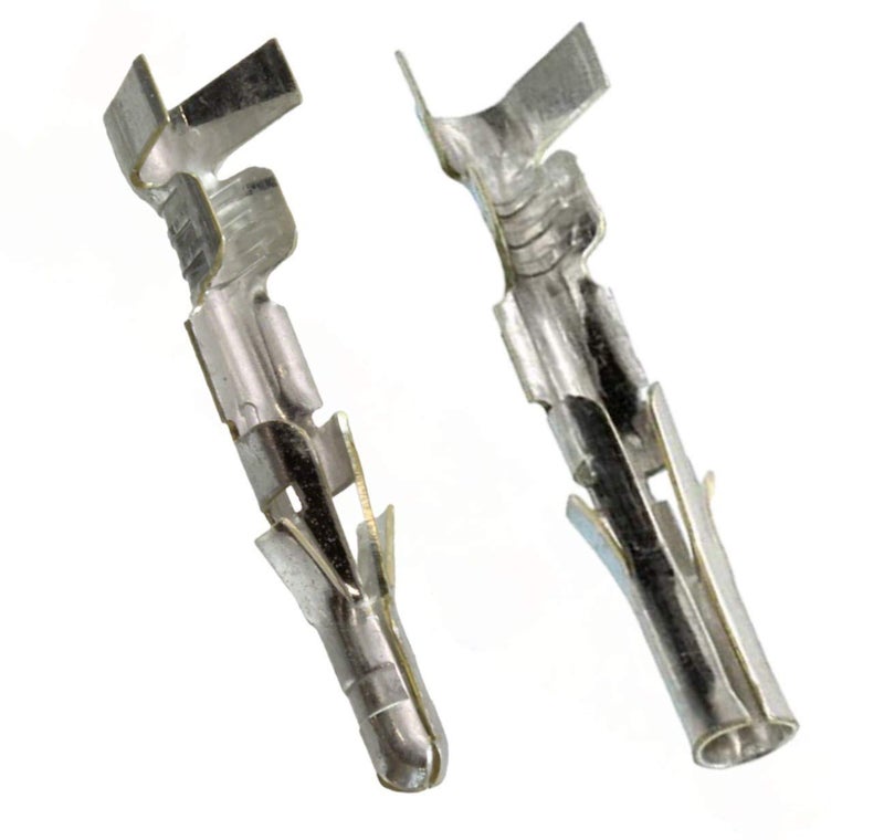 Molex Pin, Male & Female .093" 14-20 AWG, Series 1189 Tin (Sn) Plated Brass Contact (20 Pair) - Image 1