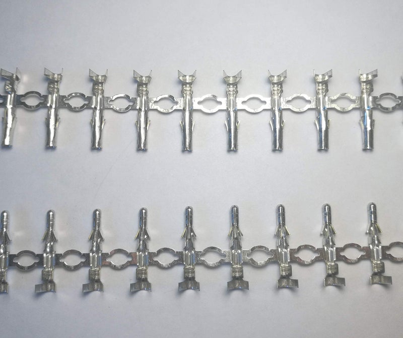 Molex Pin, Male & Female .093" 14-20 AWG, Series 1189 Tin (Sn) Plated Brass Contact (20 Pair) - Image 2