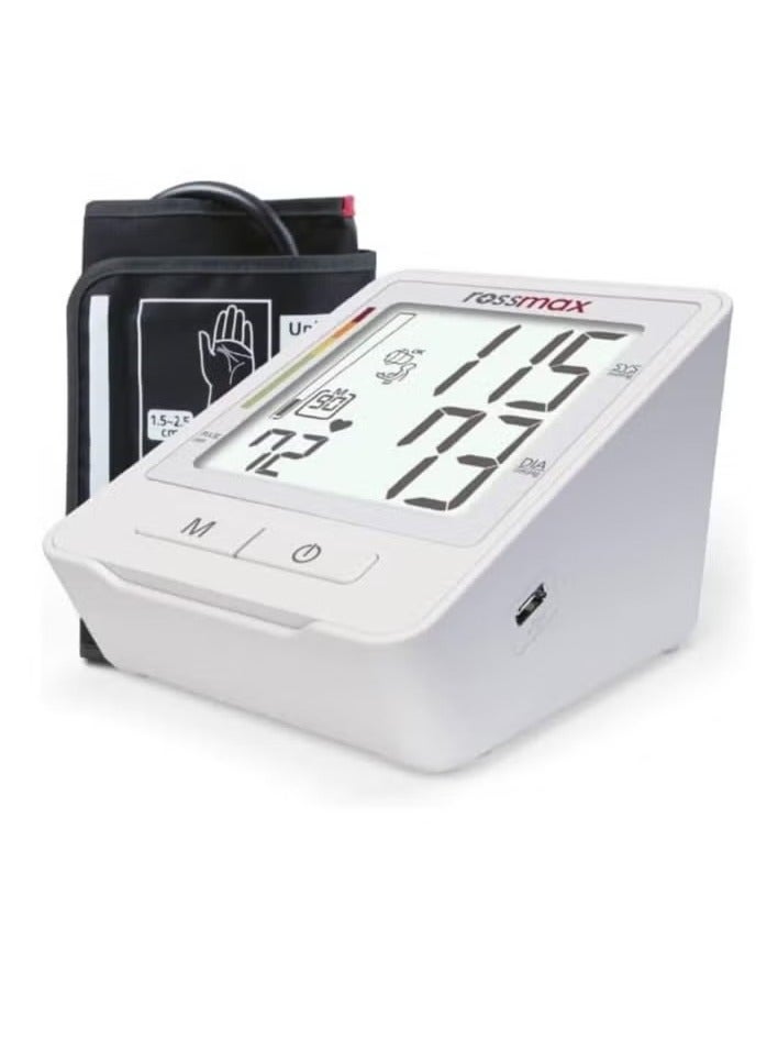 روزماكس – جهاز قياس ضغط الدم من أعلى الذراع مع مشد مريح ودقة طبية نتائج سريعة بلمسة زر واحدة – مثالي للاستخدام المنزلي اليومي شاشة رقمية واضحة – تصميم مدمج وسهل الحمل - Image 2