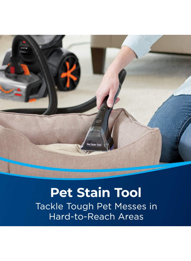 Bissell BISSELL ProHeat 2X Revolution Pet Full Size Upright Carpet Cleaner, 1548F, Orange  - Image 4