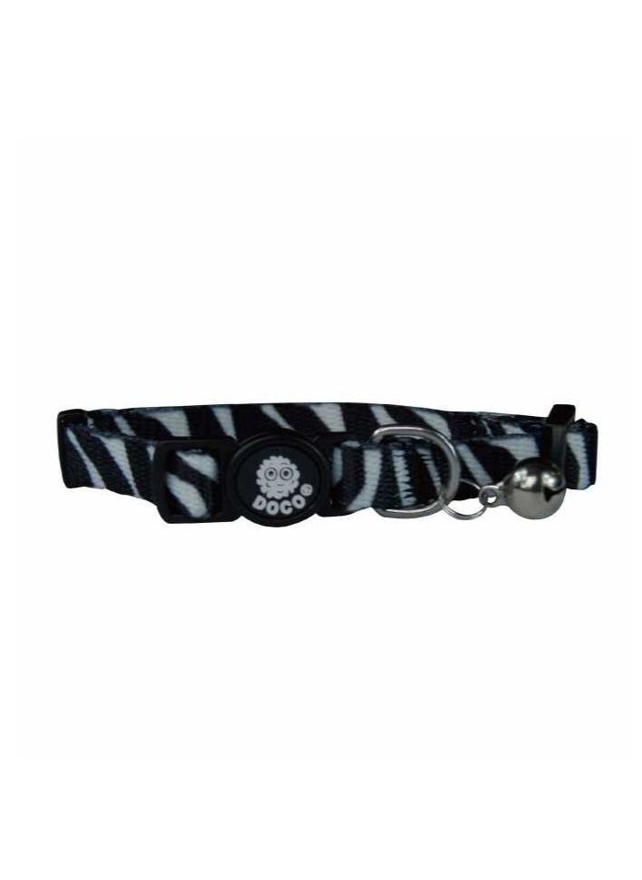 Doco - LOCO Cat Collar Pattern Printed (DCAT002) Zebra Multicolor - Image 1
