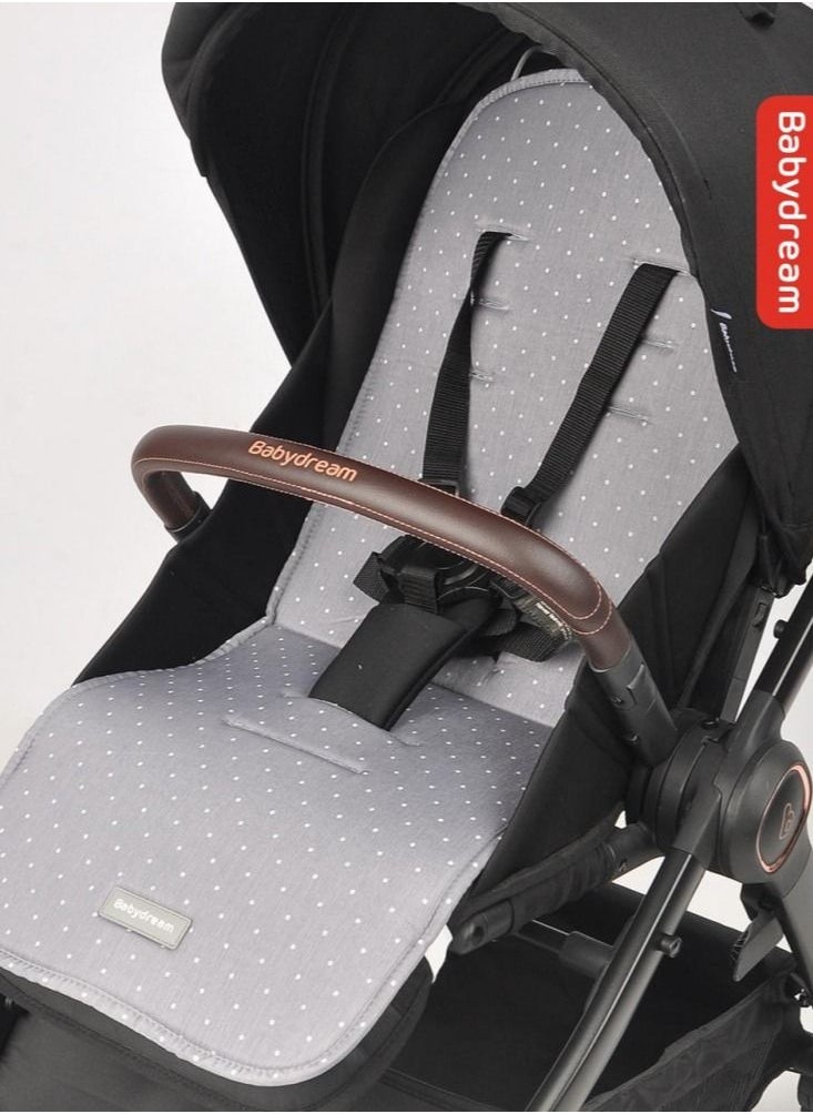 BabyDream Babydream stroller pad-Grey  - Image 3
