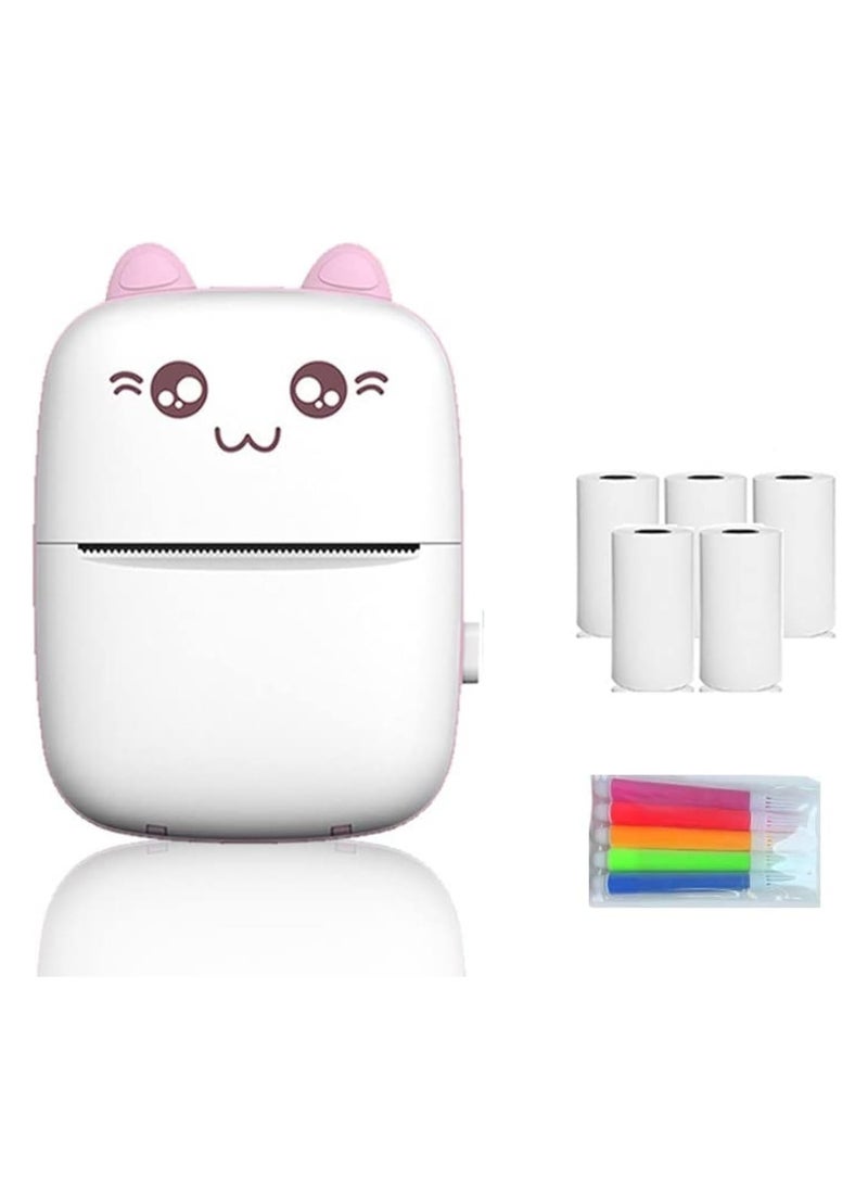 Bluetooth Mini Printer - Instant Pocket Portable Wireless Thermal Printer for Android & iOS