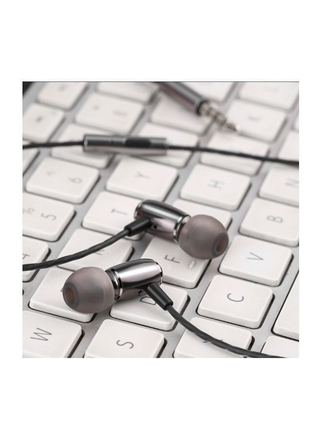 نيبمينينت سماعة أذن داخلية سلكية مع ميكروفون فضي/أبيض - Image 2