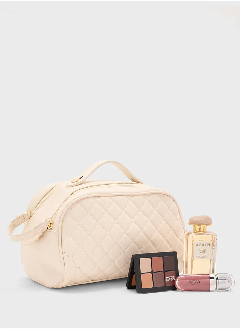 ايلا Quilted Cosmetic Bag