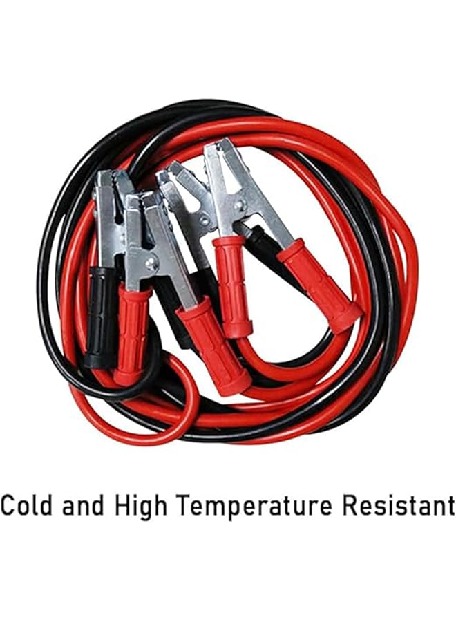 Generic Jumper Cables Jumper Cables Heavy Duty 4M/5000A Booster Cable For Jump Starting Dead Or Weak Batteries Heavy Duty Automotive Jumper Cable Emergency Power Battery Starter For Car Battery  - Image 4