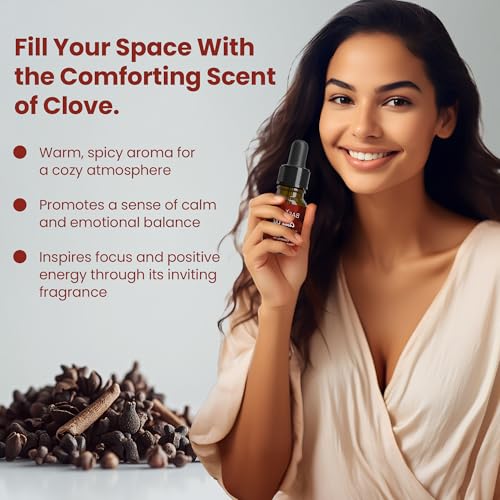 Baeyork Organic Indonesian Clove Essential Oil Helps to Support for Aromatherapy, Diffusers, and DIY | PETA Certified Cruelty-Free & Vegan Organic 100% Pure & Natural Essential Oil, 15 ml - Image 3