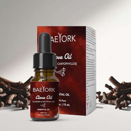 Baeyork Organic Indonesian Clove Essential Oil Helps to Support for Aromatherapy, Diffusers, and DIY | PETA Certified Cruelty-Free & Vegan Organic 100% Pure & Natural Essential Oil, 15 ml - Image 2