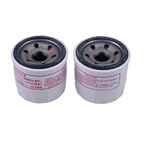 LSSOCH 2X Oil Filter 119305-35150 119305-35151 16097-1072 119305-35150 Compatible with Komatsu PC05-7 PC10-7 PC15R-8 Compatible with Yanmar SA221 SA324 SC2450 2YM15 3YM20 3YM30 Engine 3TNE68 3TNE74 - Image 1