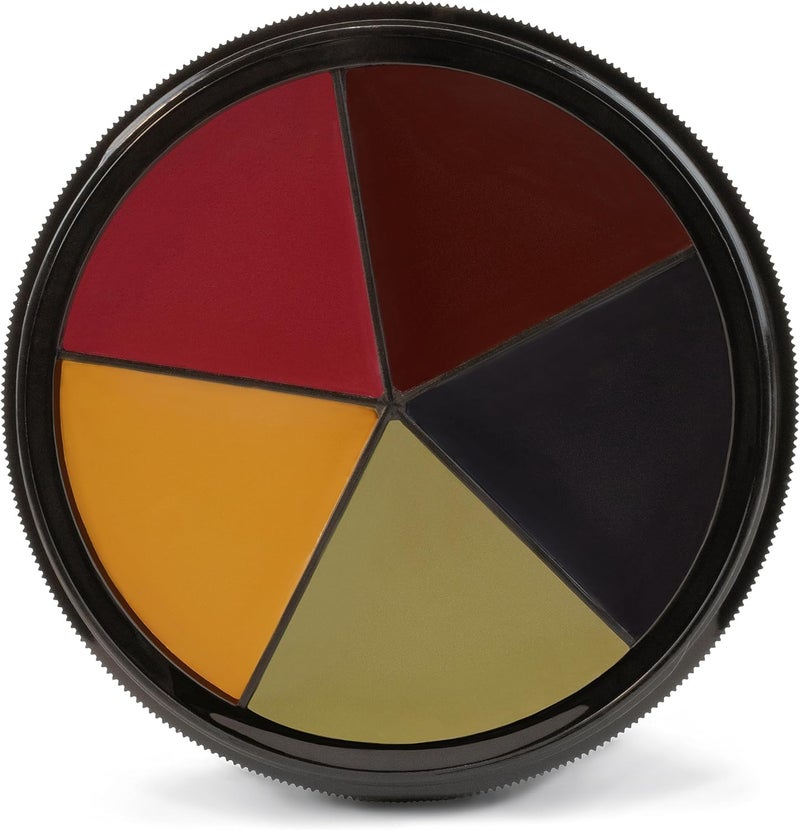 Mehron 5 Color Bruise Wheel for Special Effects - Image 1