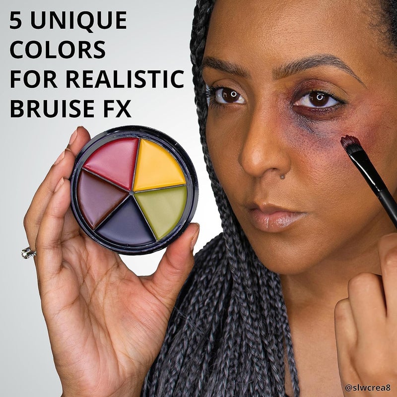 Mehron 5 Color Bruise Wheel for Special Effects - Image 3