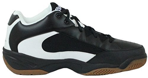 Python Racquetball Python Wide (EE) Width Indoor Mid Racquetball (Squash, Indoor Pickleball, Badminton, Volleyball) Shoe (Black; Size 10.5) - Image 3
