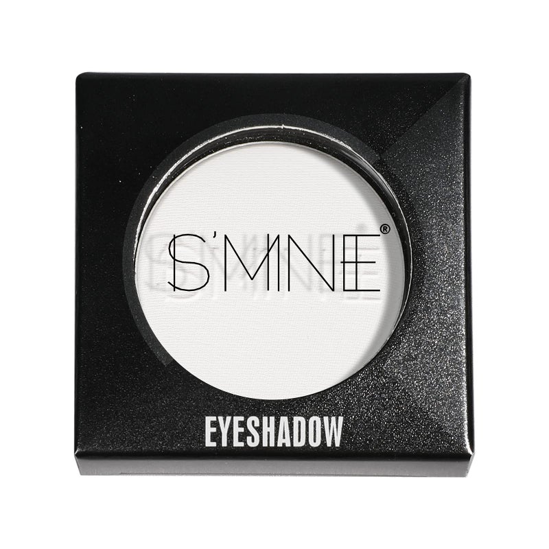IS'MINE Single White Matte Eyeshadow Powder Palette High Pigment, Longwear, Intense Color Best White Eyeshadow - Image 2