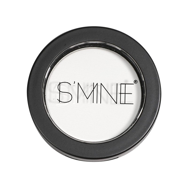 IS'MINE Single White Matte Eyeshadow Powder Palette High Pigment, Longwear, Intense Color Best White Eyeshadow - Image 3