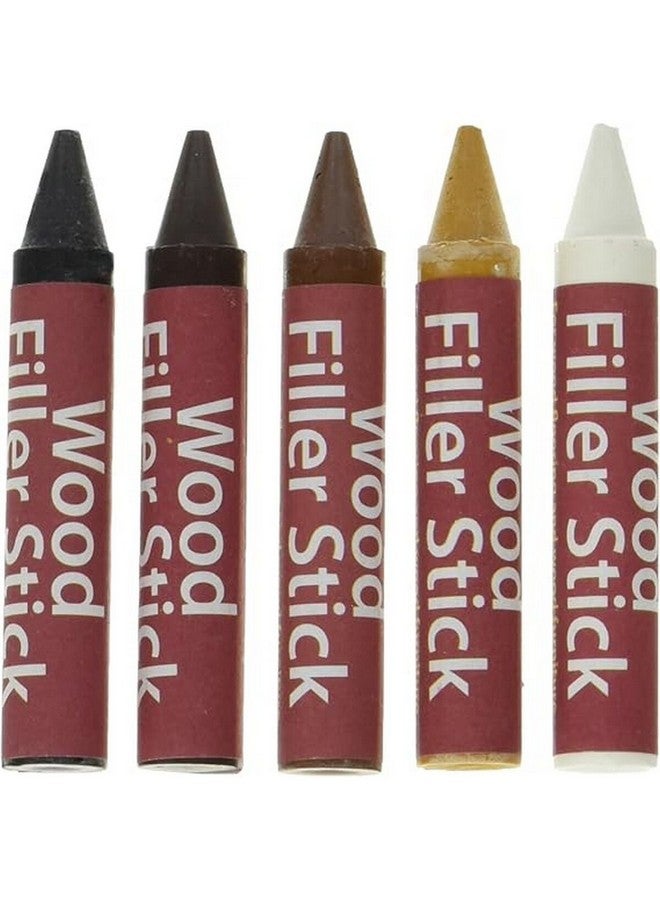 Kole Flooring and Furniture Repair Wood Filler Sticks Multicolor  1.27 x 10.66 x 8.36 cm HX119  - Image 1