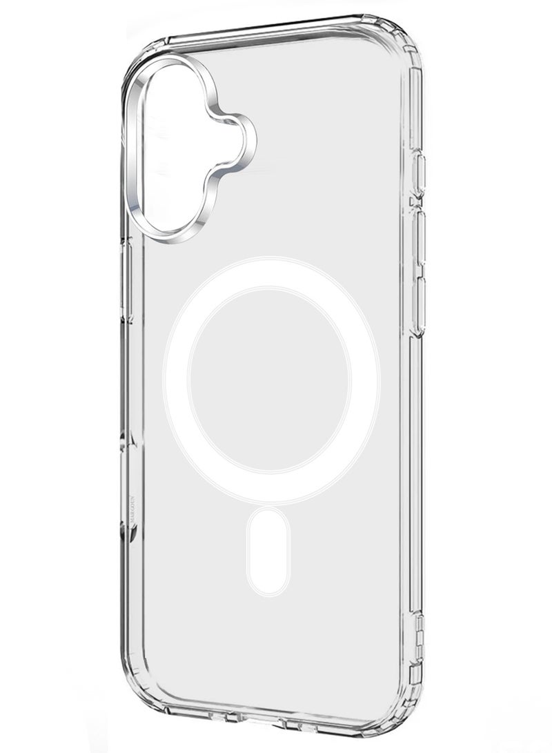 CATANES 3 Packs Magnetic Clear Case for iPhone 17 - One Case Two Privacy Screen Protectors - MagSafe Compatible Shockproof TPU Drop Protection Slim Transparent Cover - Image 3