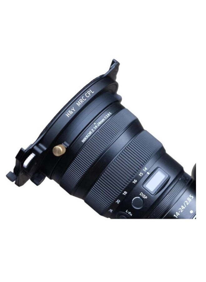 H&Y H&Y Filters 100mm K-Series Adapter Ring for NIKKOR Z 14-24mm f/2.8 S Lens (without CPL Slot)  - Image 3