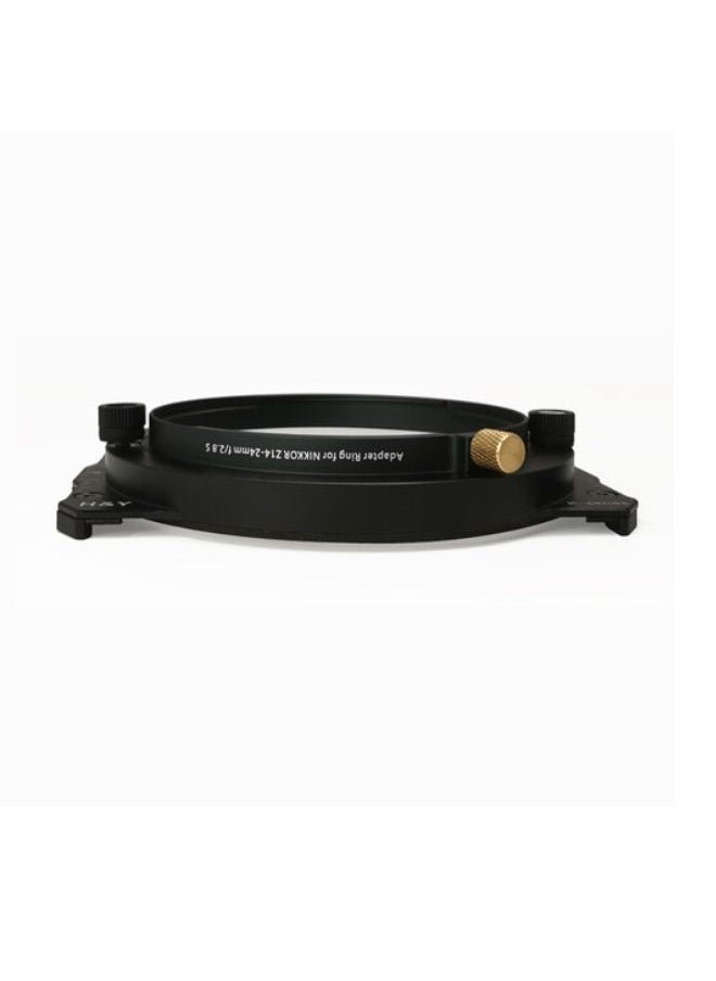 H&Y H&Y Filters 100mm K-Series Adapter Ring for NIKKOR Z 14-24mm f/2.8 S Lens (without CPL Slot)  - Image 2