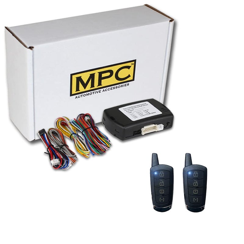 MPC 4Button Remote Starter Compatible with 20072014 Lexus LS460 Gas Push to Start 2 Extended Range 4Button 2Way Remotes Up to 1500 ft Range Firmware Preloaded