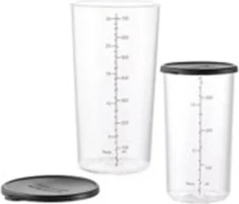 bamix Glass Bowl Set 400 ml + 700 ml