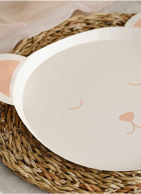 Teddy Bear Paper Plates