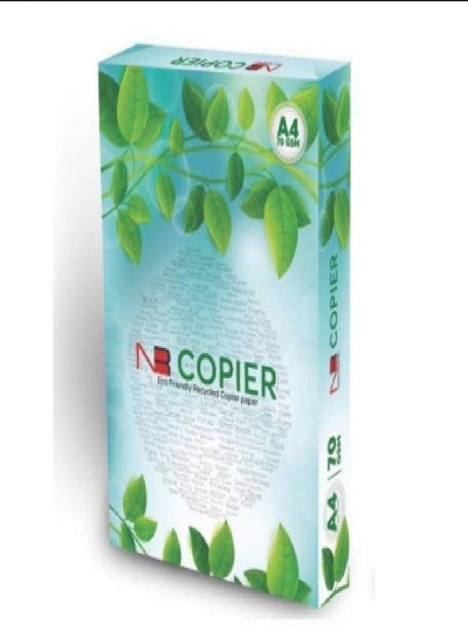 DU sales™ NR Copier 70 GSM 1 Reams Copier Paper Quality A4 Size (White) - Pack of 500 Sheets (1) - Image 1