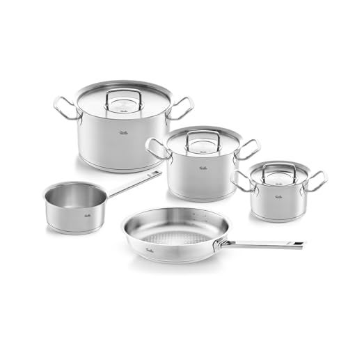 Fissler Original-Profi Collection Stainless Steel 8 Piece Set with Metal Lids - Image 1
