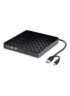 Y&D External CD DVD Drive, Portable Slim +/-RW Drive Player Burner Writer Reader Rewriter, Optical for Laptop, Desktop, Mac, Macbook, OS/Windows/Linux  - Image 1