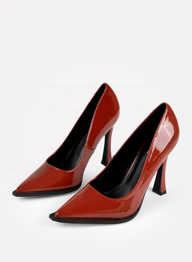 RAID Patent Pointed Toe Pumps by Styli