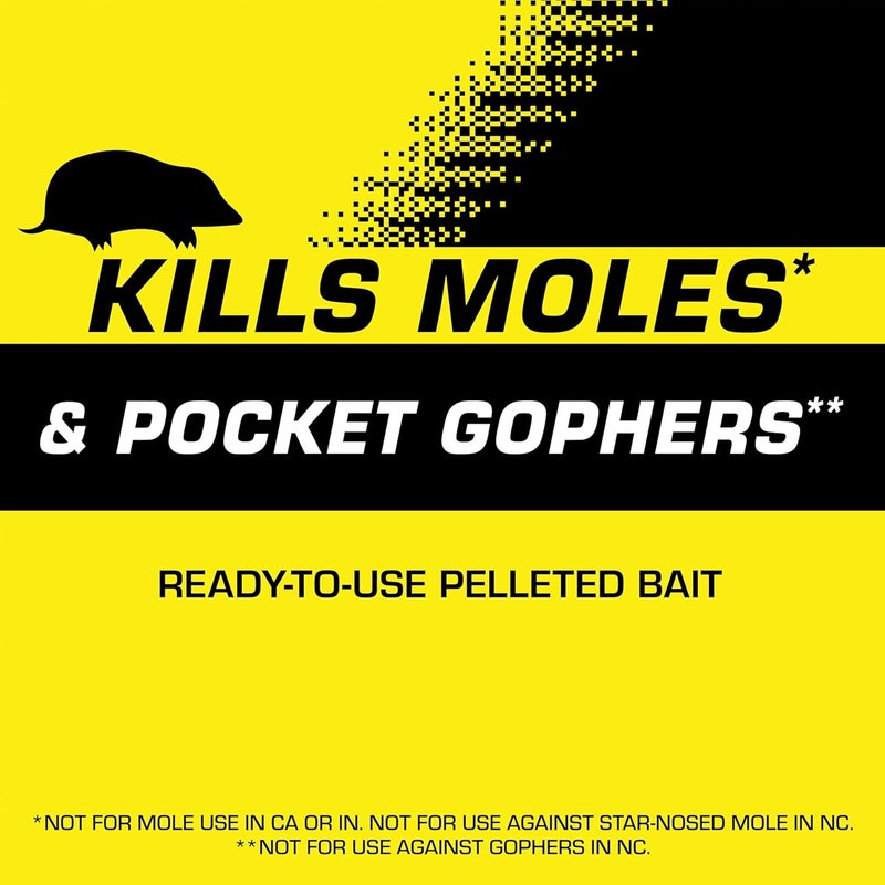 TOMCAT Mole & Gopher Bait, Pelleted Poison Bait, 6 oz. - Image 2