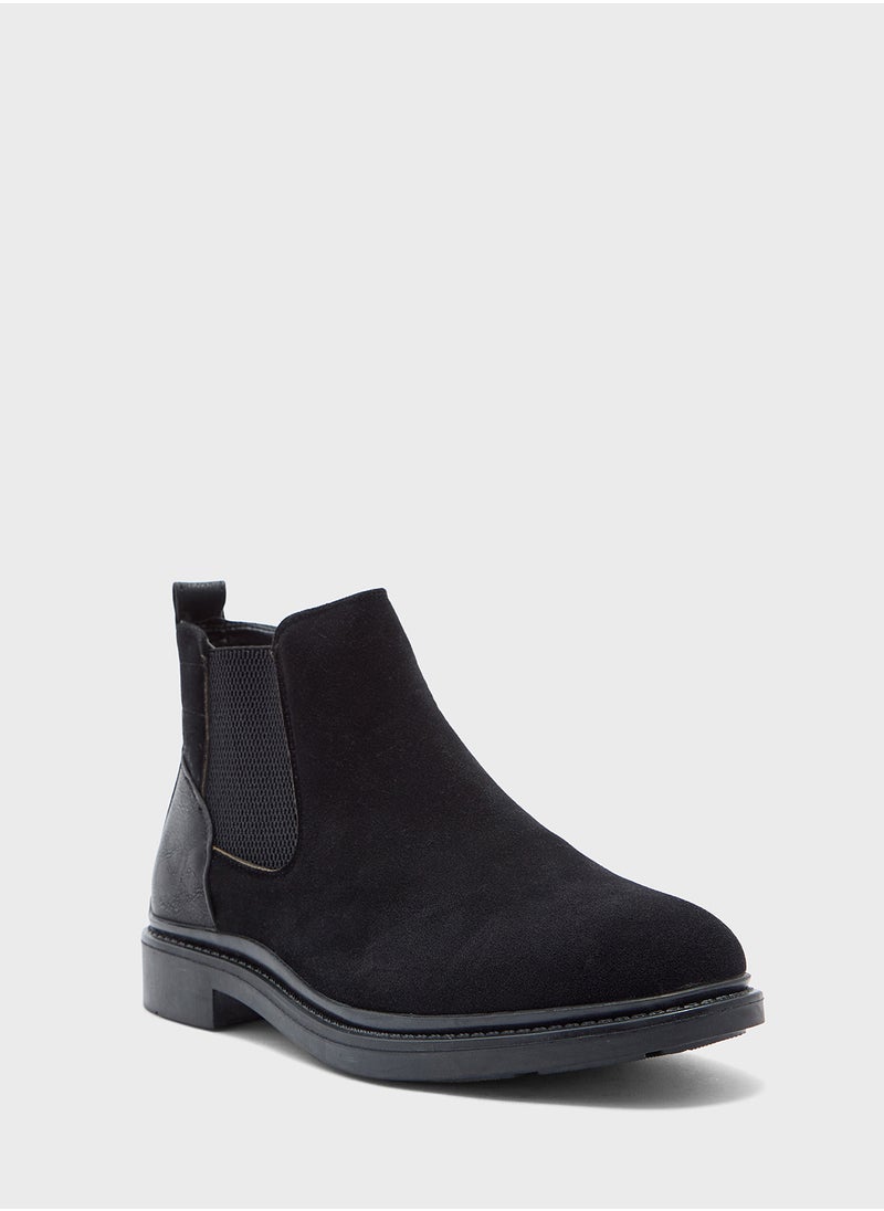 Robert Wood Suede Chelsea Boots  - Image 2