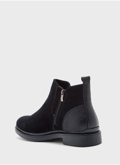 Robert Wood Suede Chelsea Boots  - Image 3