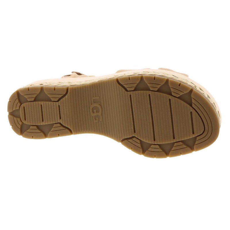 UGG Women's Neusch Sandal, Peach Fuzz, 11 - Image 3