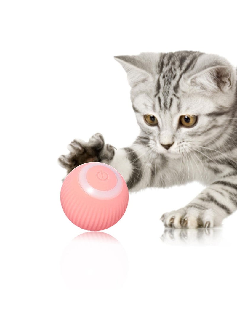 Interactive Cat Ball Toy Intelligent Indoor Automatic Moving Ball Puzzle Dispel Boredom USB Charging Pet Toy - Image 1