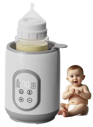 Baby Bottle Warmer, Fast and Versatile Bottle Sterilizer and Food Warmer With Smart Temperature Control and Timer, Suitable For Breast Milk or Formula Milk, With Defrost, Keep Warm, Warm Baby Food Jar Functions - pzsku/ZA8065A9F4002F616B677Z/45/_/1738910041/58272667-f668-41a7-925a-3f1d9d14cd74