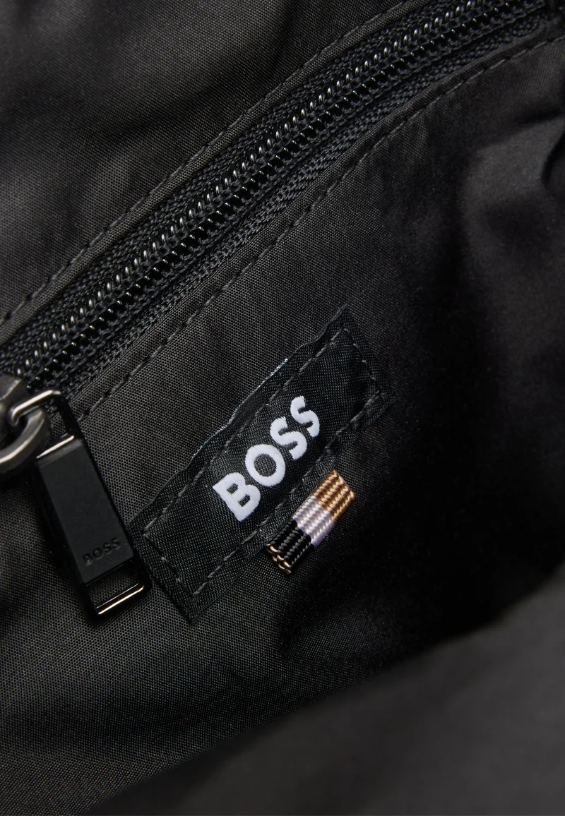 BOSS Black Crossbody bag in structured fabric with raised logo for Men | Best Price UAE
