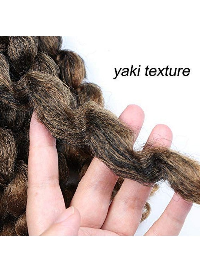 Sharopul Crochet Braids Hair 2X Ringlet Wand Curl 3 Packs 8 inch Jamaican Twist Braiding Hair extension freetress crochet Hair (1B/27) - Image 4