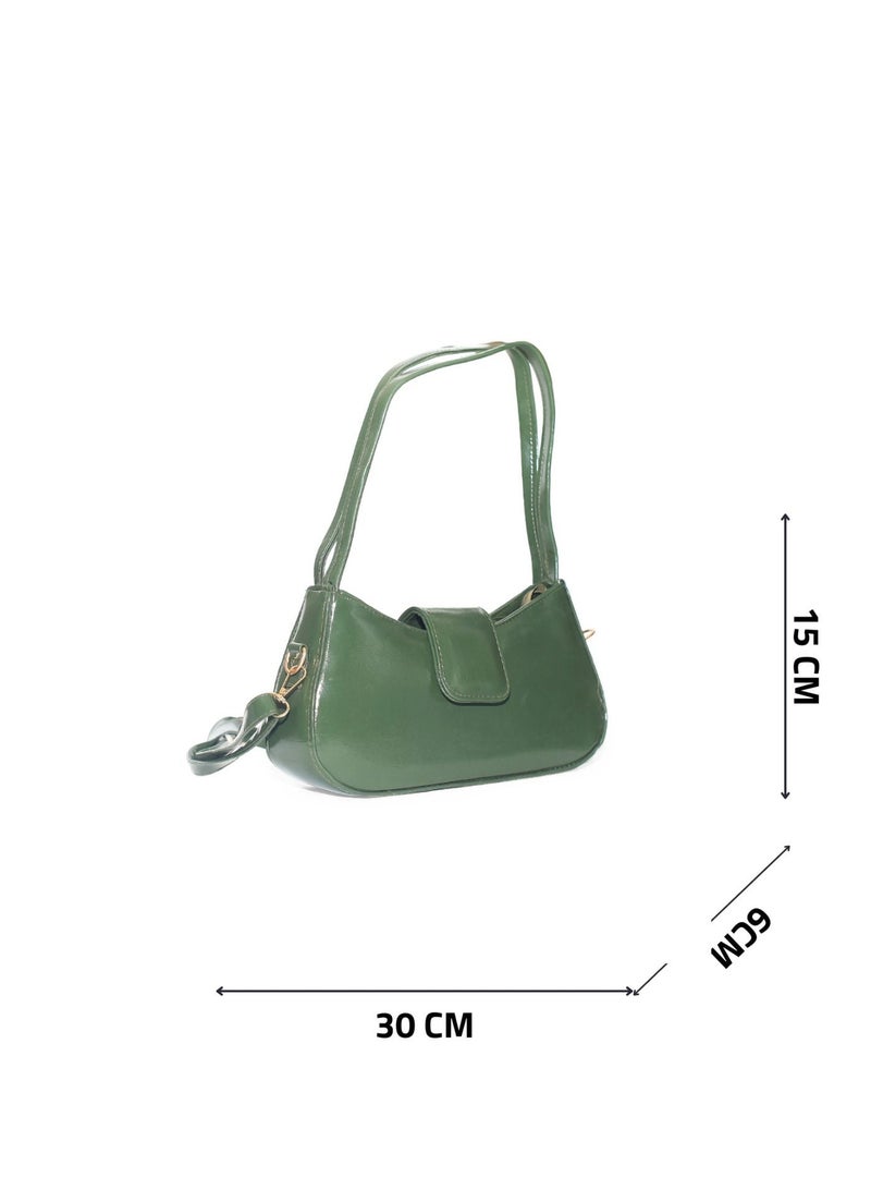 شنطة جلد حريمي أنيقة وسادة تناسب كل الإطلالات - Image 5