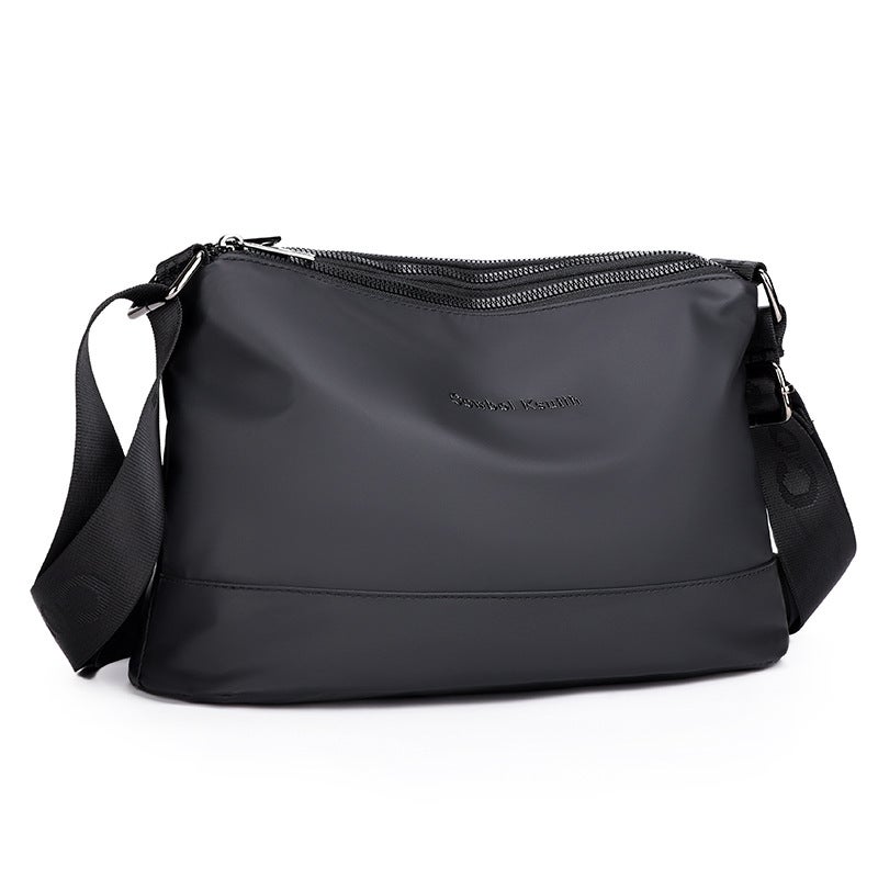 New Men'S Shoulder Crossbody Bag Large Capacity Simple Versatile High-End Sense Attendance Men'S Multifunctional Men'S Bag - Image 1